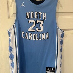 Jordan Light Blue North Carolina Jersey